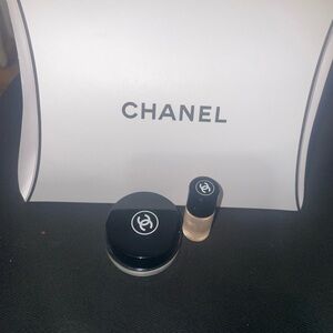 CHANEL mademoiselle pearly oil and lotion sample size in Chanel packaging